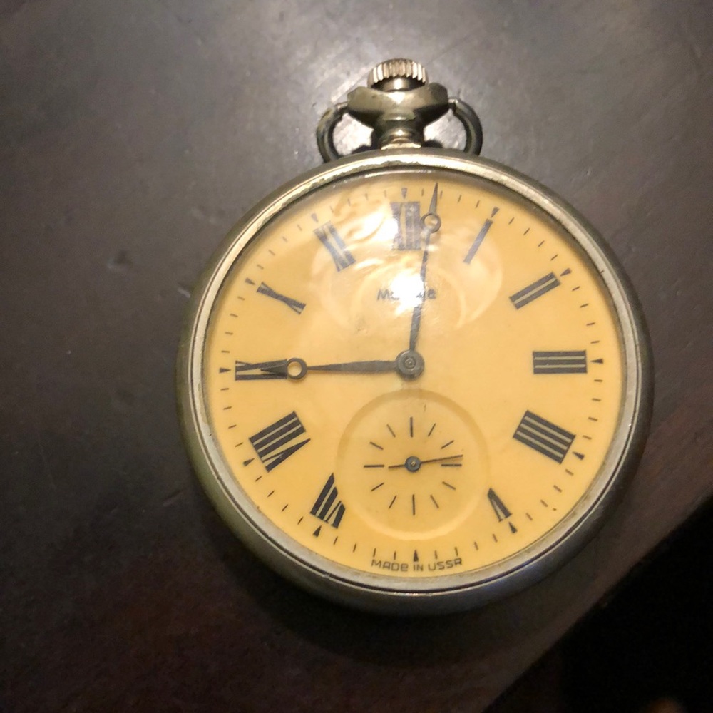 Russian made pocket watch